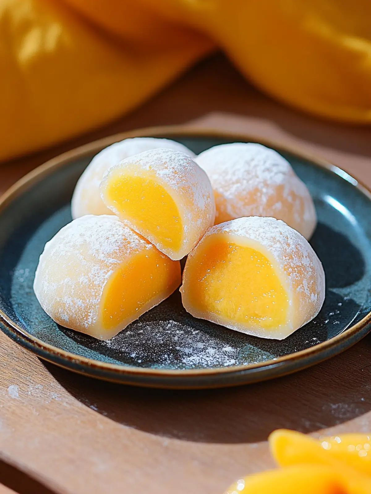 Delicious Mango Mochi: A Simple, Chewy Treat to Make at Home 2 Mango Mochi