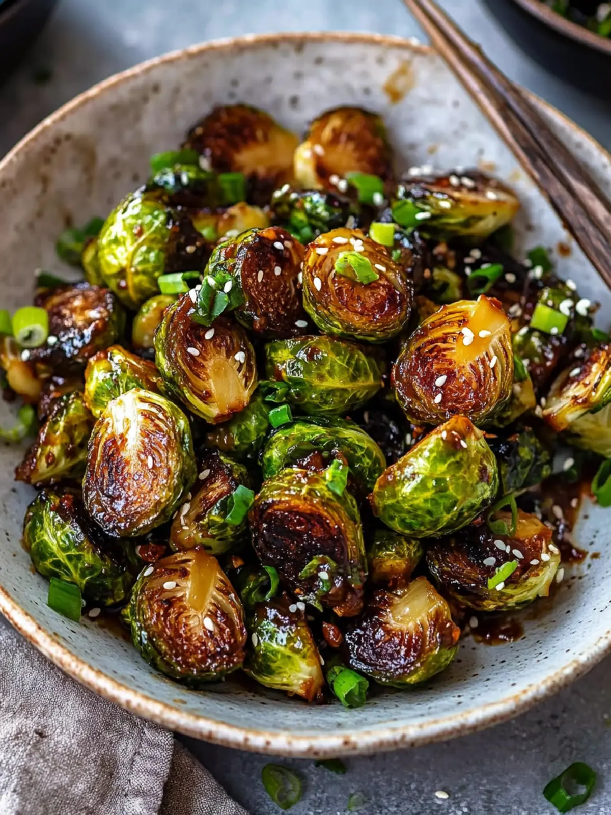 Crispy Asian BBQ Brussels Sprouts to Wow Your Taste Buds 4 Crispy Asian BBQ Brussels Sprouts