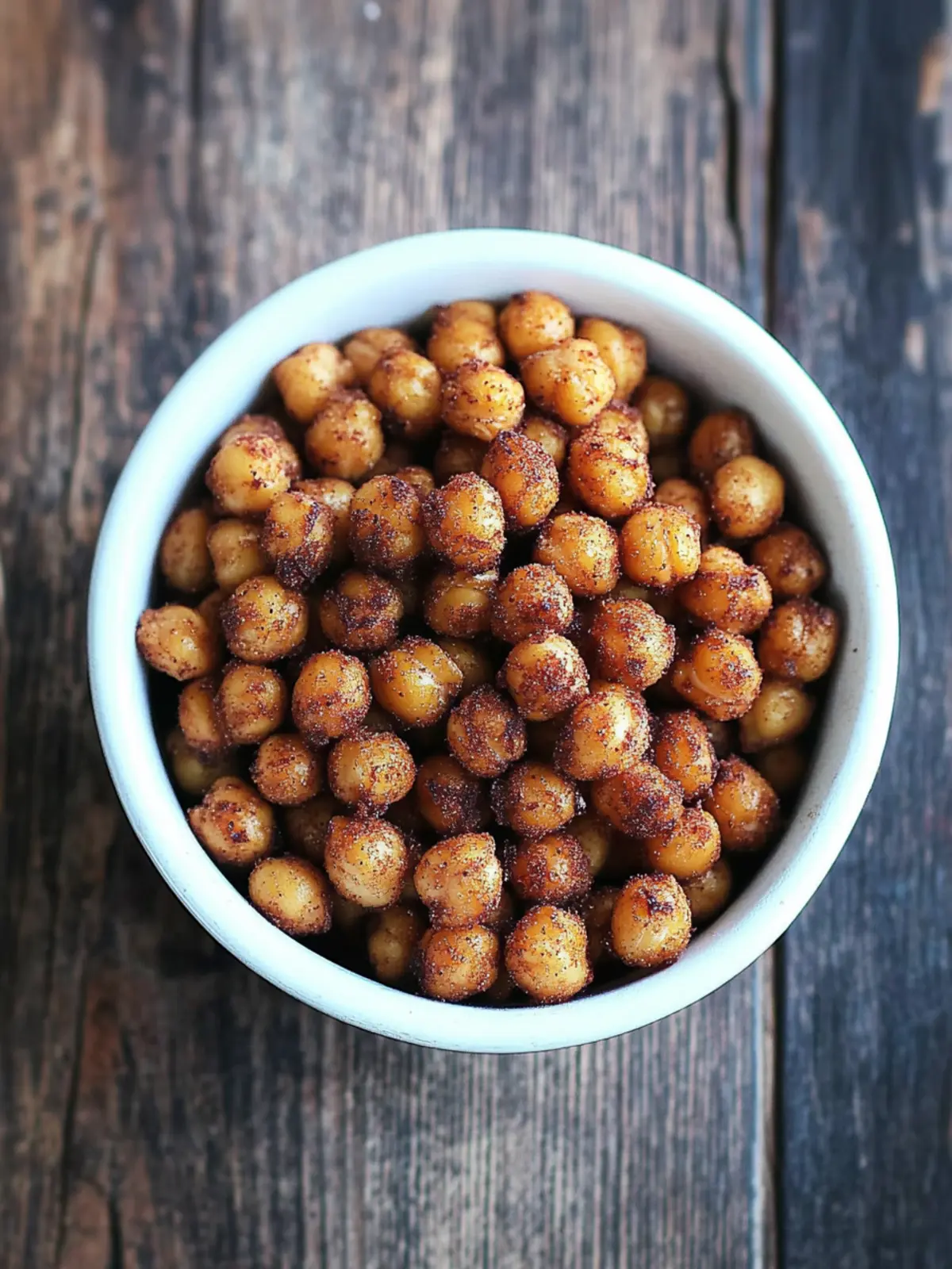 Crispy Cinnamon Roasted Chickpeas for a Guilt-Free Snack 4 Cinnamon Roasted Chickpeas