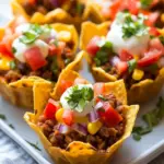 Irresistible Crunchy Taco Cups for Ultimate Game Night Fun 6 Crunchy Taco Cups
