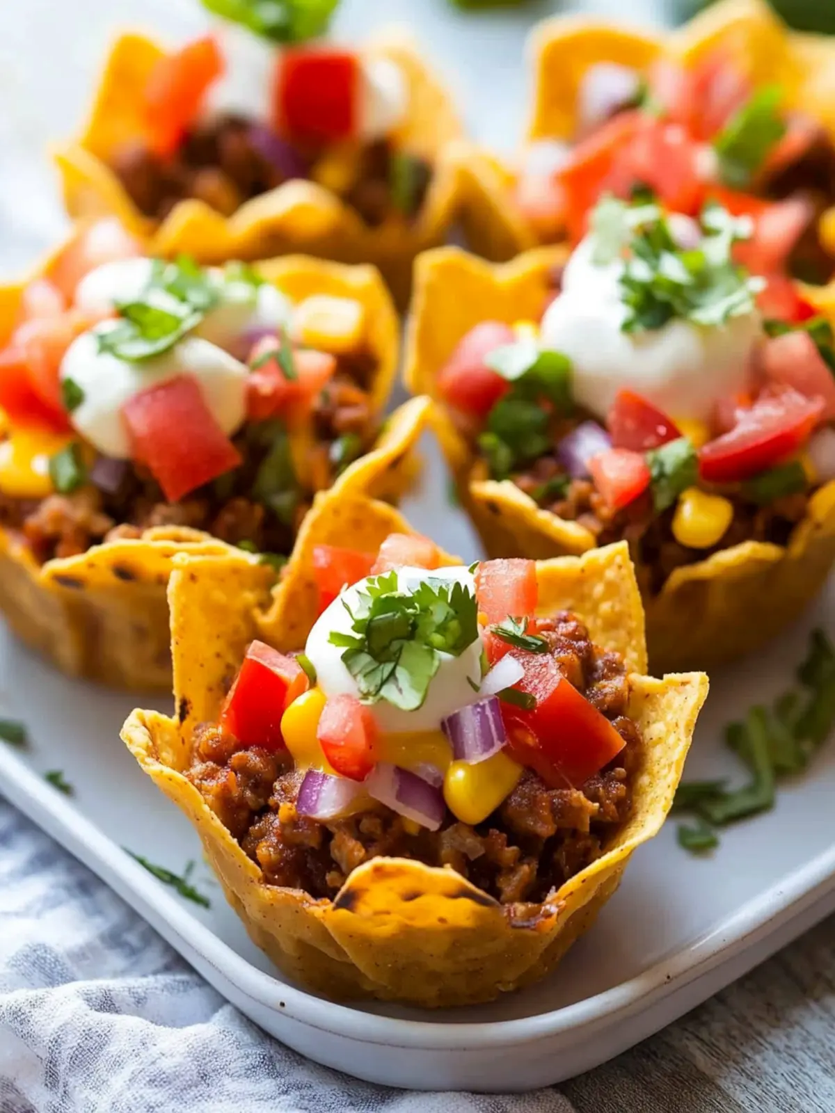 Irresistible Crunchy Taco Cups for Ultimate Game Night Fun 5 Crunchy Taco Cups