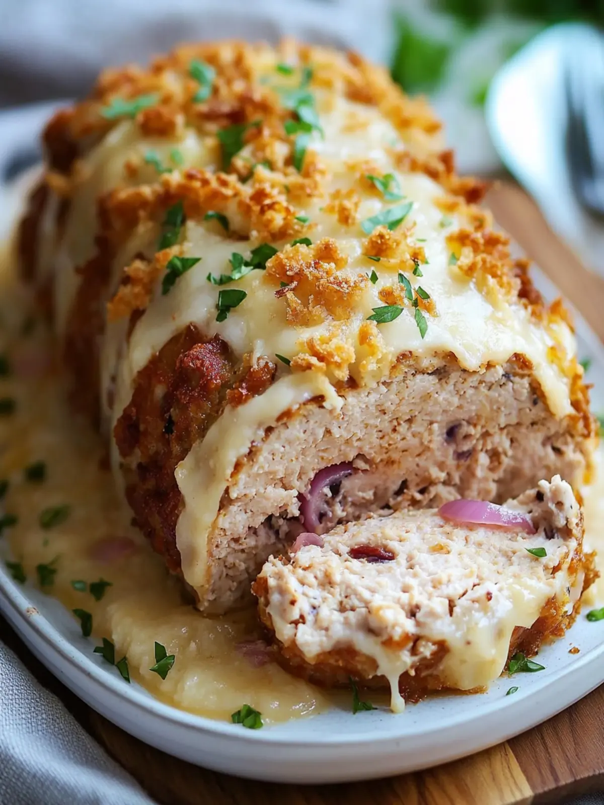 Chicken Cordon Bleu Meatloaf: A Low Carb Delight You'll Love 2 Chicken Cordon Bleu Meatloaf