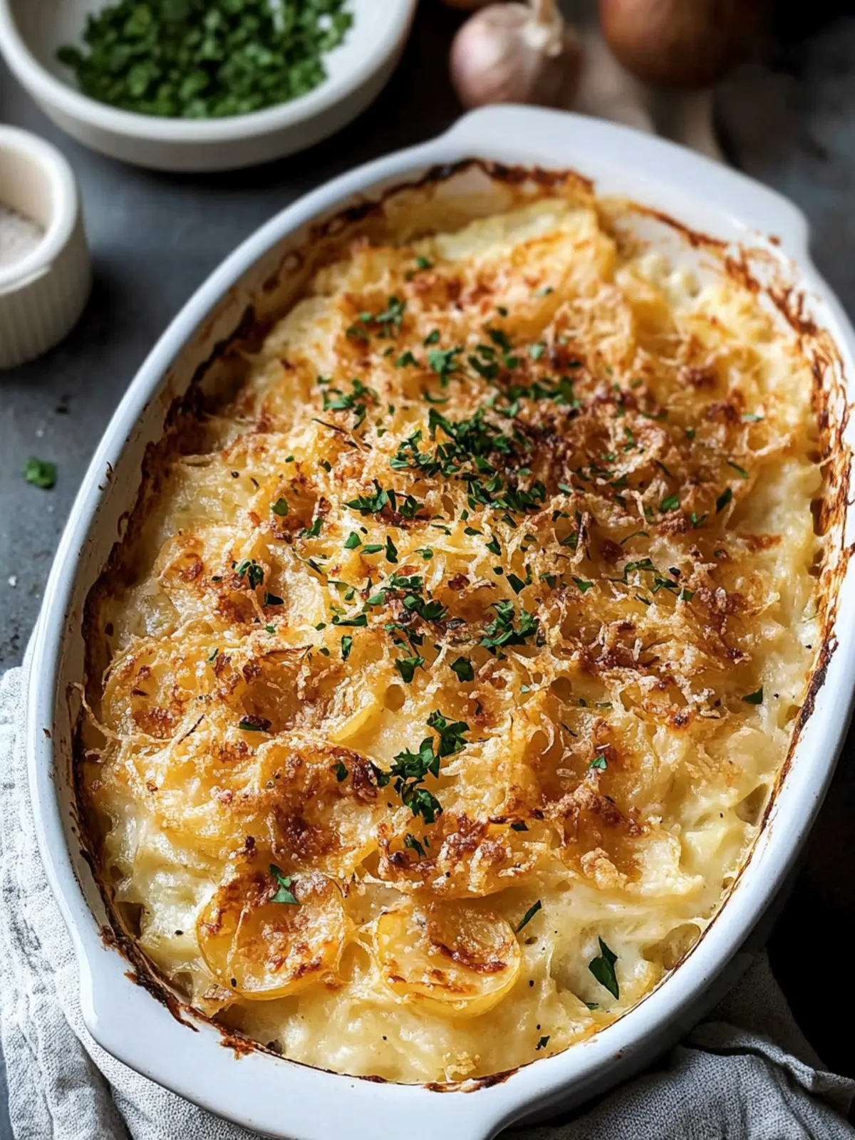 Mouthwatering French Onion Funeral Potatoes for Comfort Food Bliss 3 French Onion Funeral Potatoes