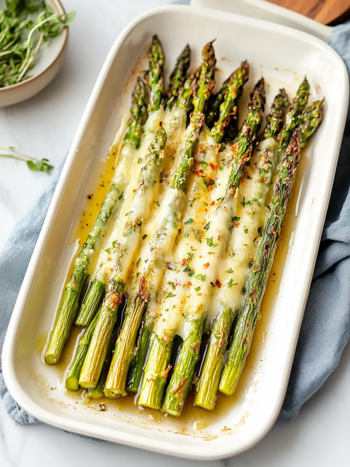 Cheesy Garlic Roasted Asparagus for Easy Weeknight Feasts 4 Cheesy Garlic Roasted Asparagus