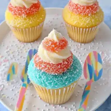 Delicious Snow Cone Cupcakes for a Colorful Summer Treat 10 Snow Cone Cupcakes