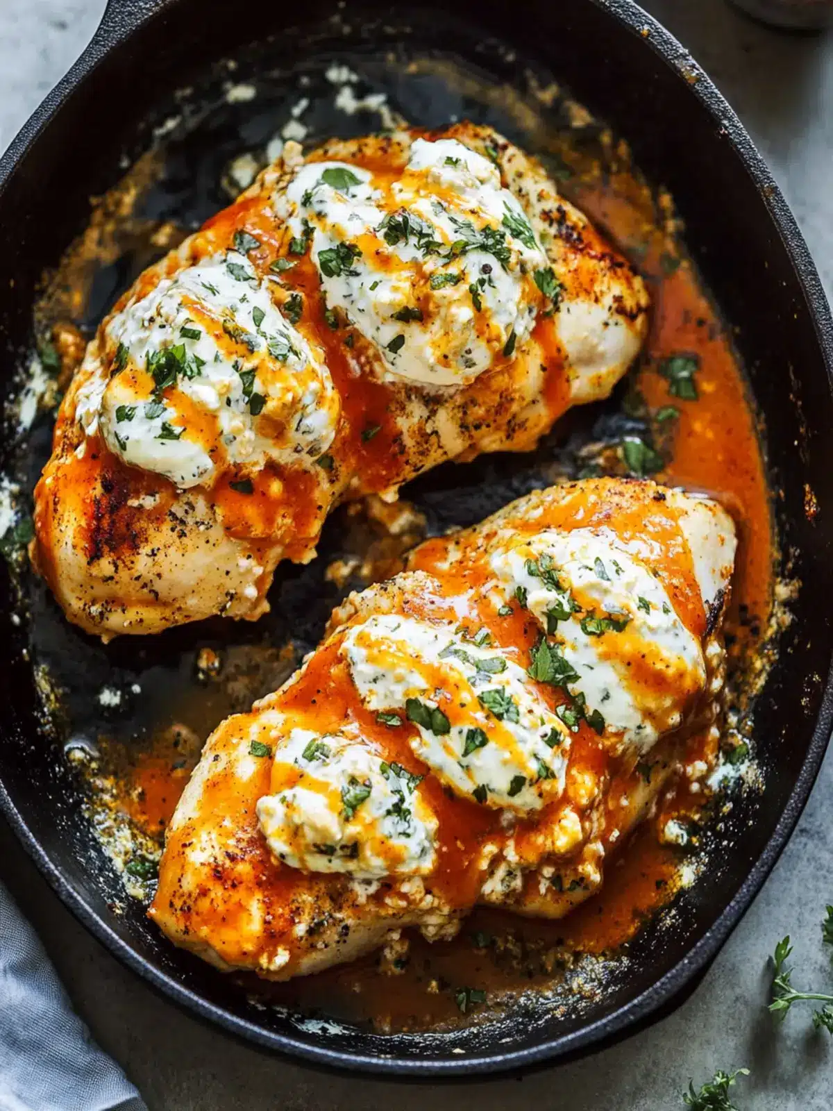 Fiery Buffalo Ranch Stuffed Chicken for Ultimate Comfort Food 5 Buffalo Ranch Stuffed Chicken