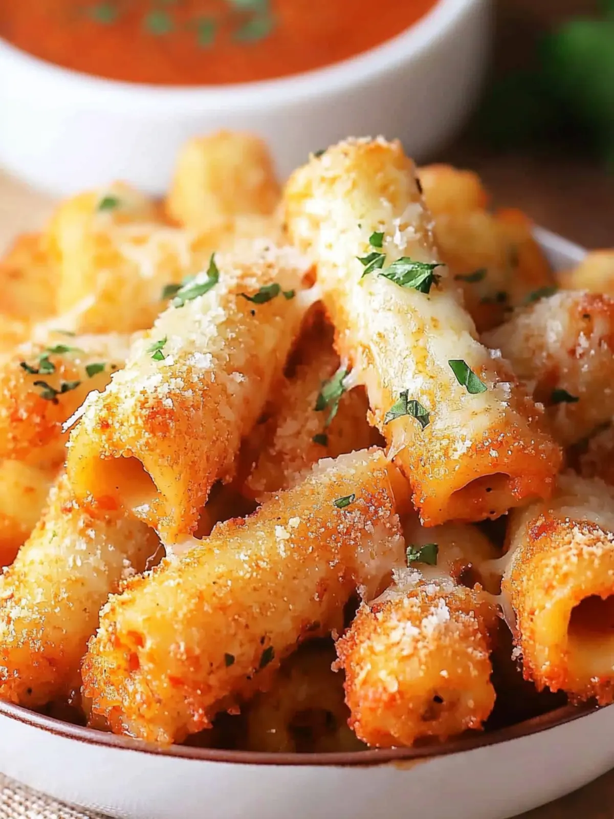 Olive Garden Air Fryer Stuffed Ziti Fritta You’ll Crave Daily 3 Olive Garden Air Fryer Stuffed Ziti Fritta