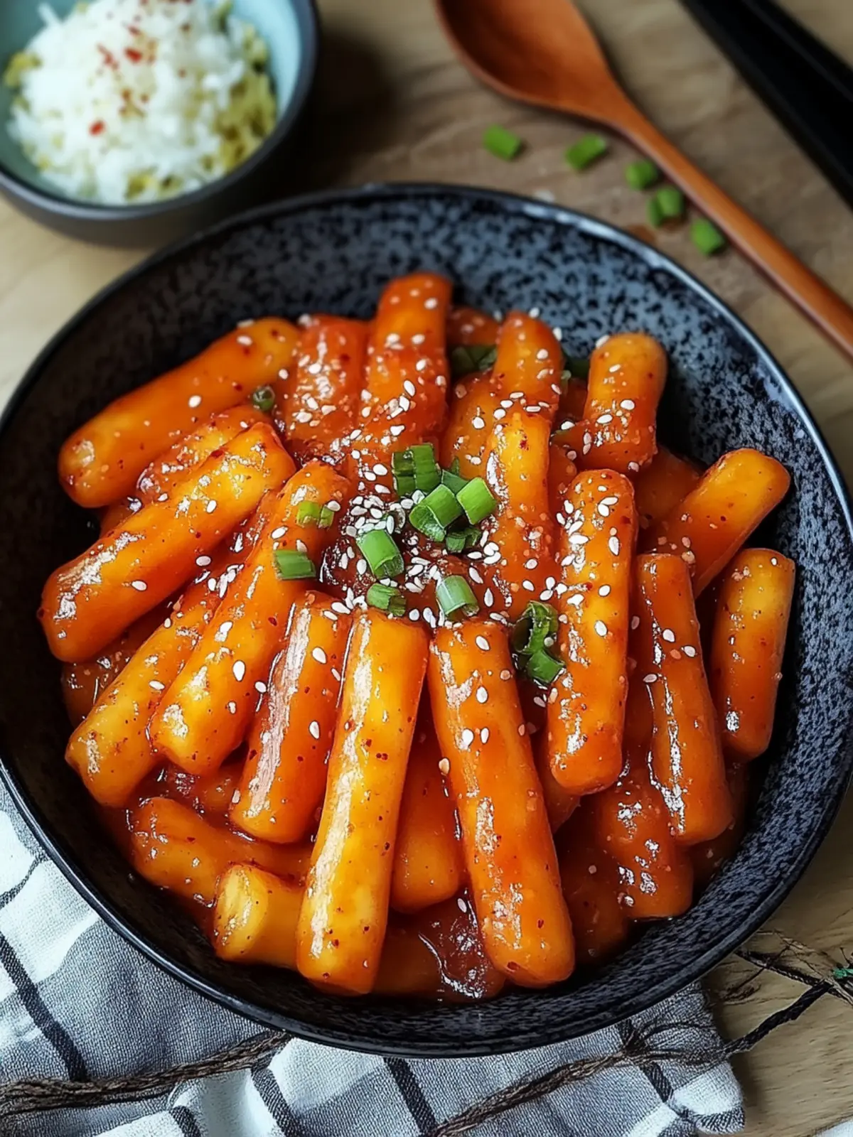 Irresistible Honey Butter Tteokbokki in Just 15 Minutes! 3 Honey Butter Tteokbokki