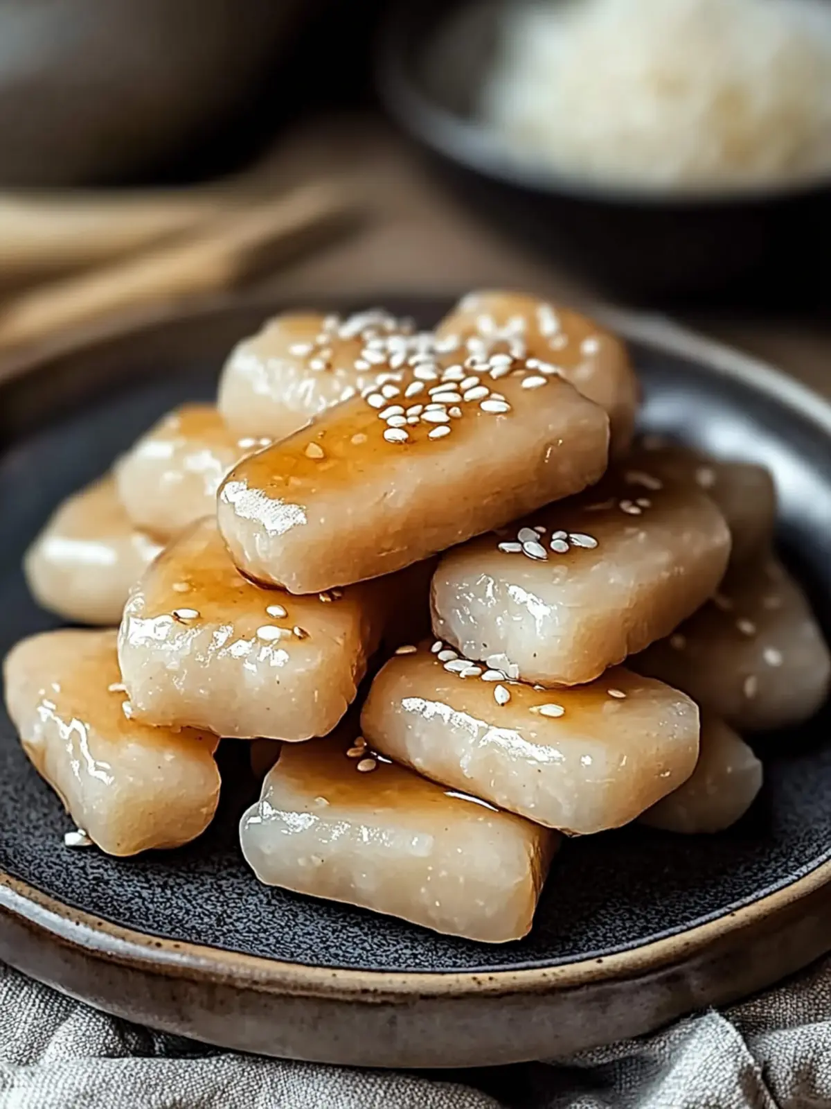 Sweet Soy Butter Korean Rice Cakes for a Cozy Night In 3 Sweet Soy Butter Korean Rice Cakes