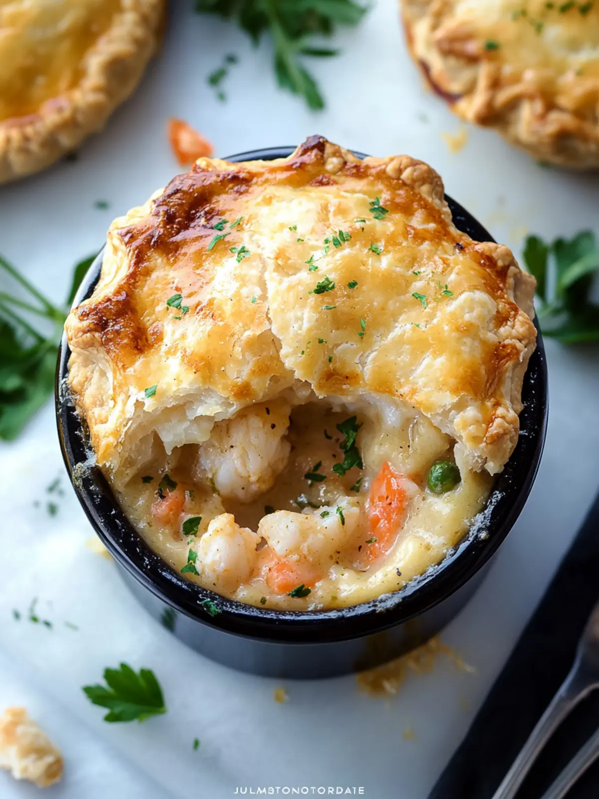 Indulge in Jumbo Lump Crab Pot Pie for Ultimate Comfort 2 Jumbo Lump Crab Pot Pie