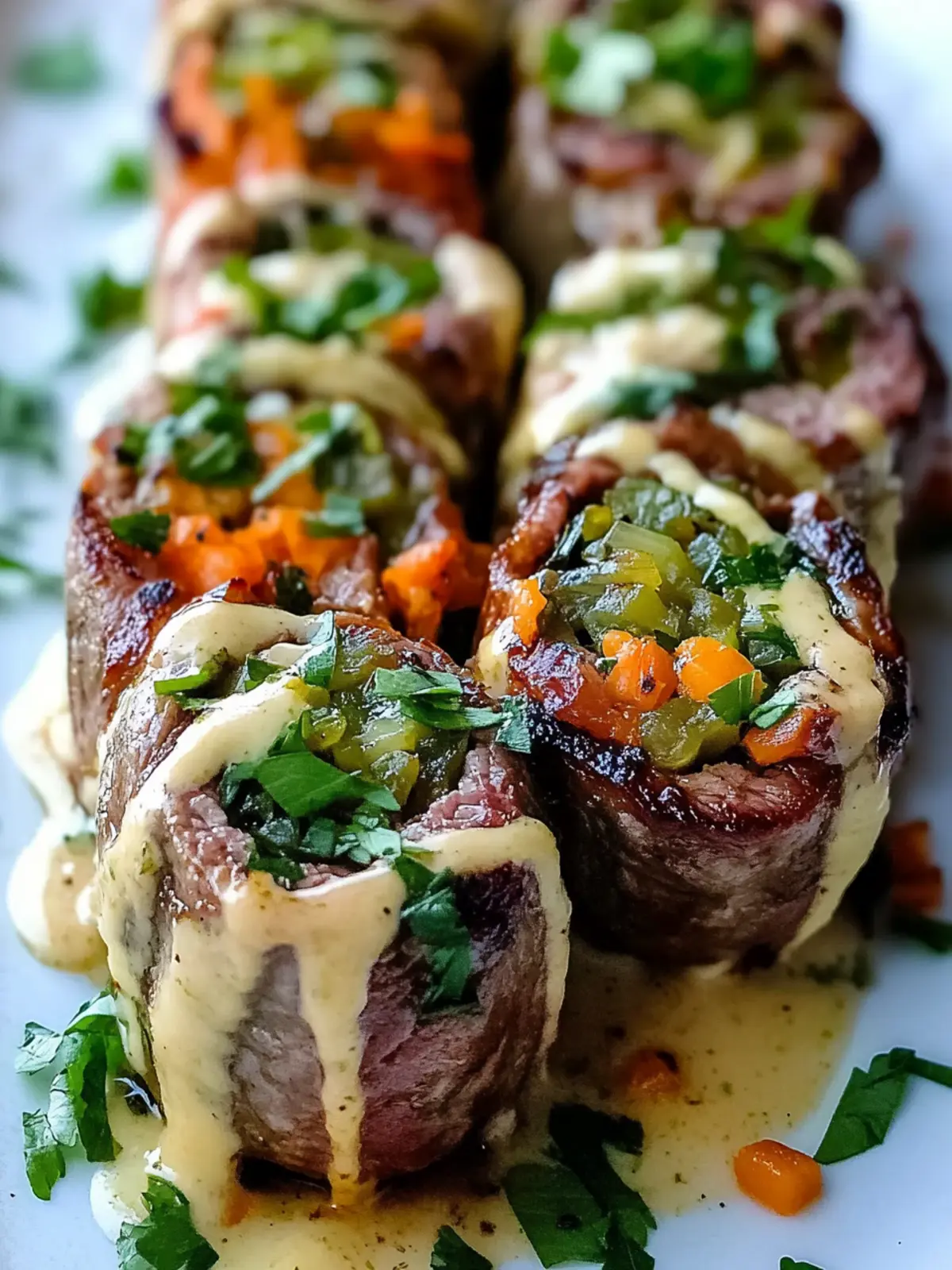 Savory Hatch Green Chile Steak Roll Ups for Effortless Dining 4 Hatch Green Chile Steak Roll Ups