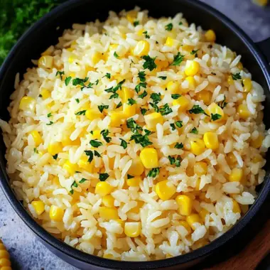 Buttered Corn Rice: A Comforting Twist on Classic Flavors 9 Buttered Corn Rice