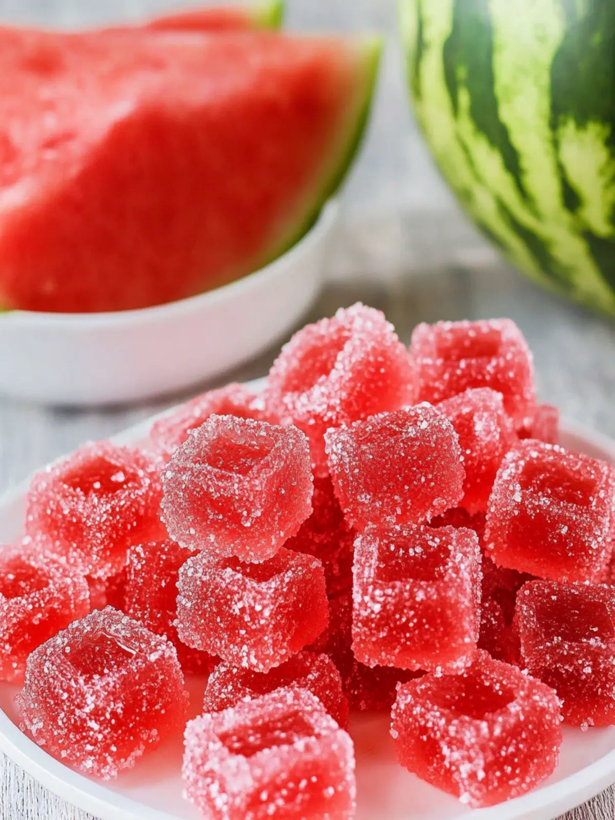Sweet and Sour Watermelon Gummies for a Refreshing Treat 3 Sweet and Sour Watermelon Gummies