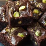 Decadent Pistachio Ferrero Rocher Brownies to Indulge In 15 Pistachio Ferrero Rocher Brownies