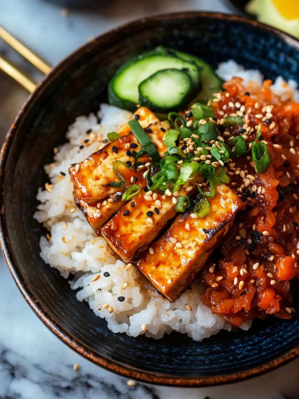 Savory Tofu Bulgogi: Your Crispy Vegan BBQ Delight 3 Tofu Bulgogi