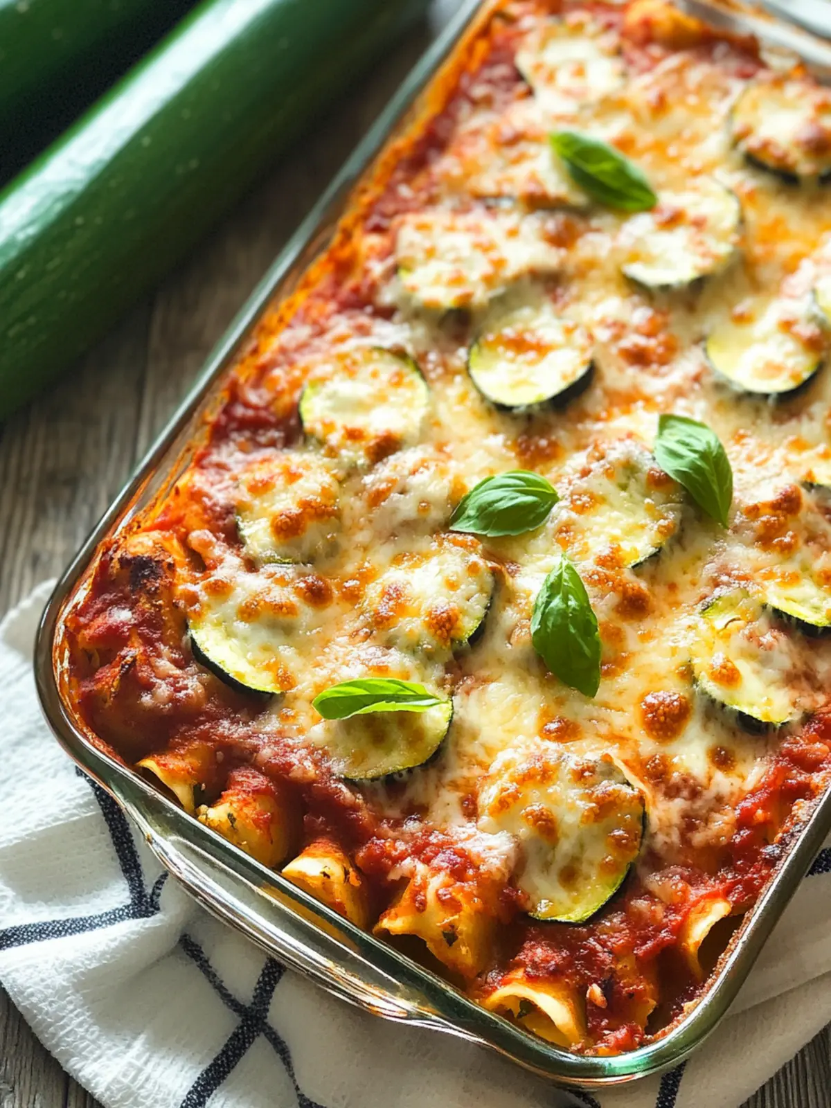 Zucchini Pizza Casserole: A Healthy Twist on Pizza Night! 3 Zucchini Pizza Casserole