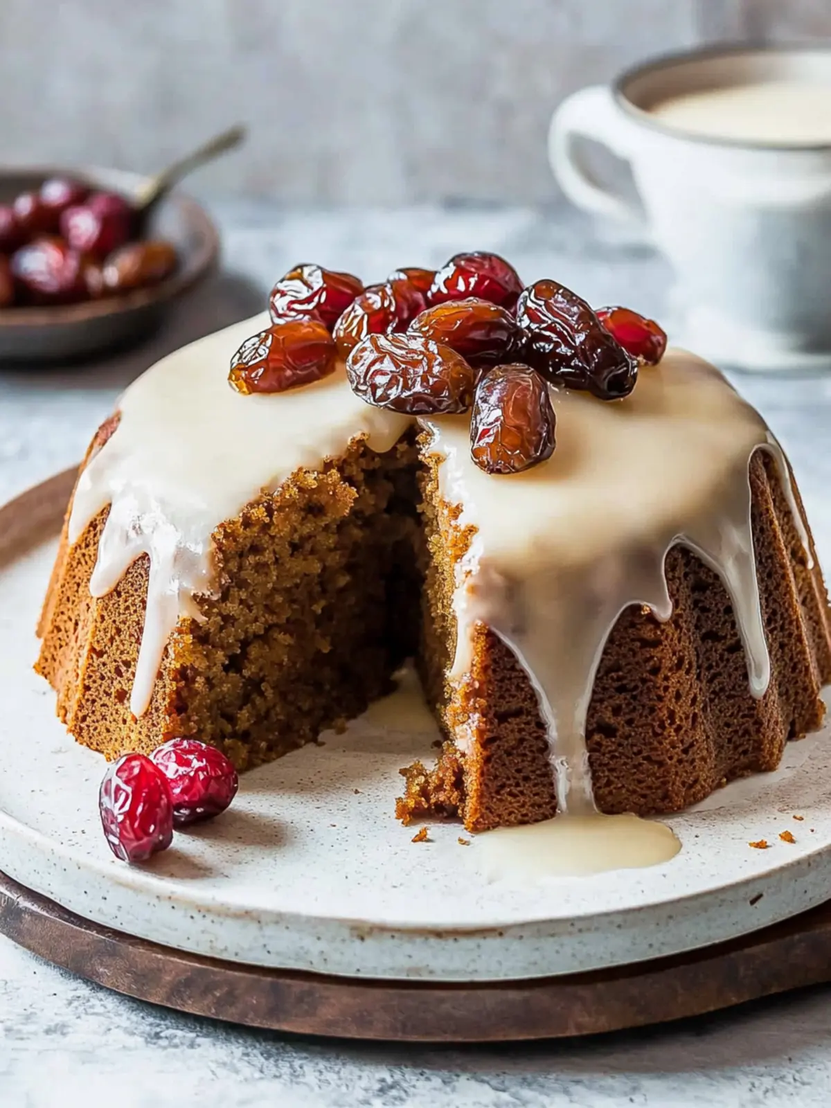 Delightful Date Cake with Irresistible Toffee Sauce 5 Date Cake