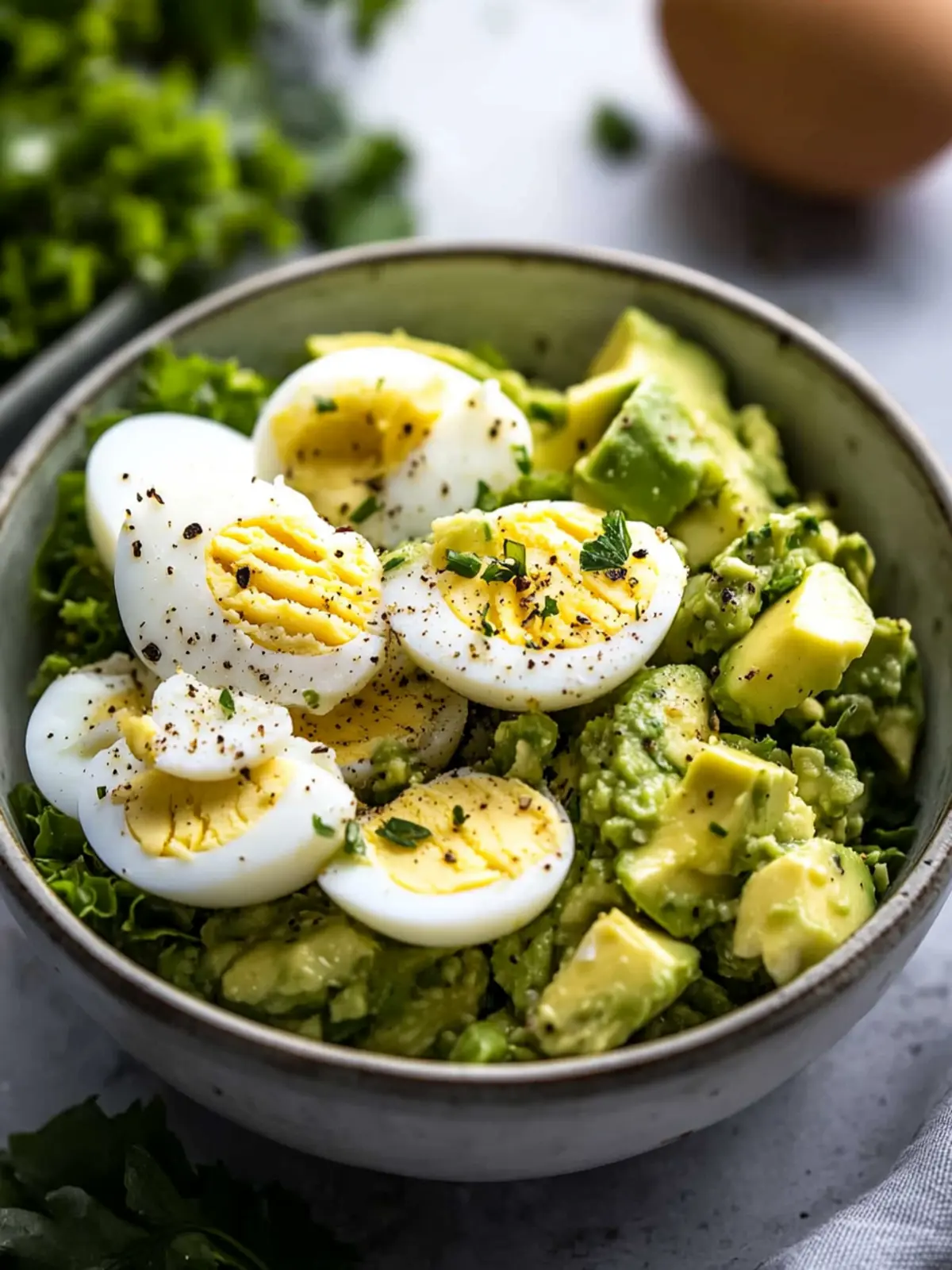 Creamy Avocado Egg Salad for Your Next Quick Lunch Delight 4 Avocado Egg Salad