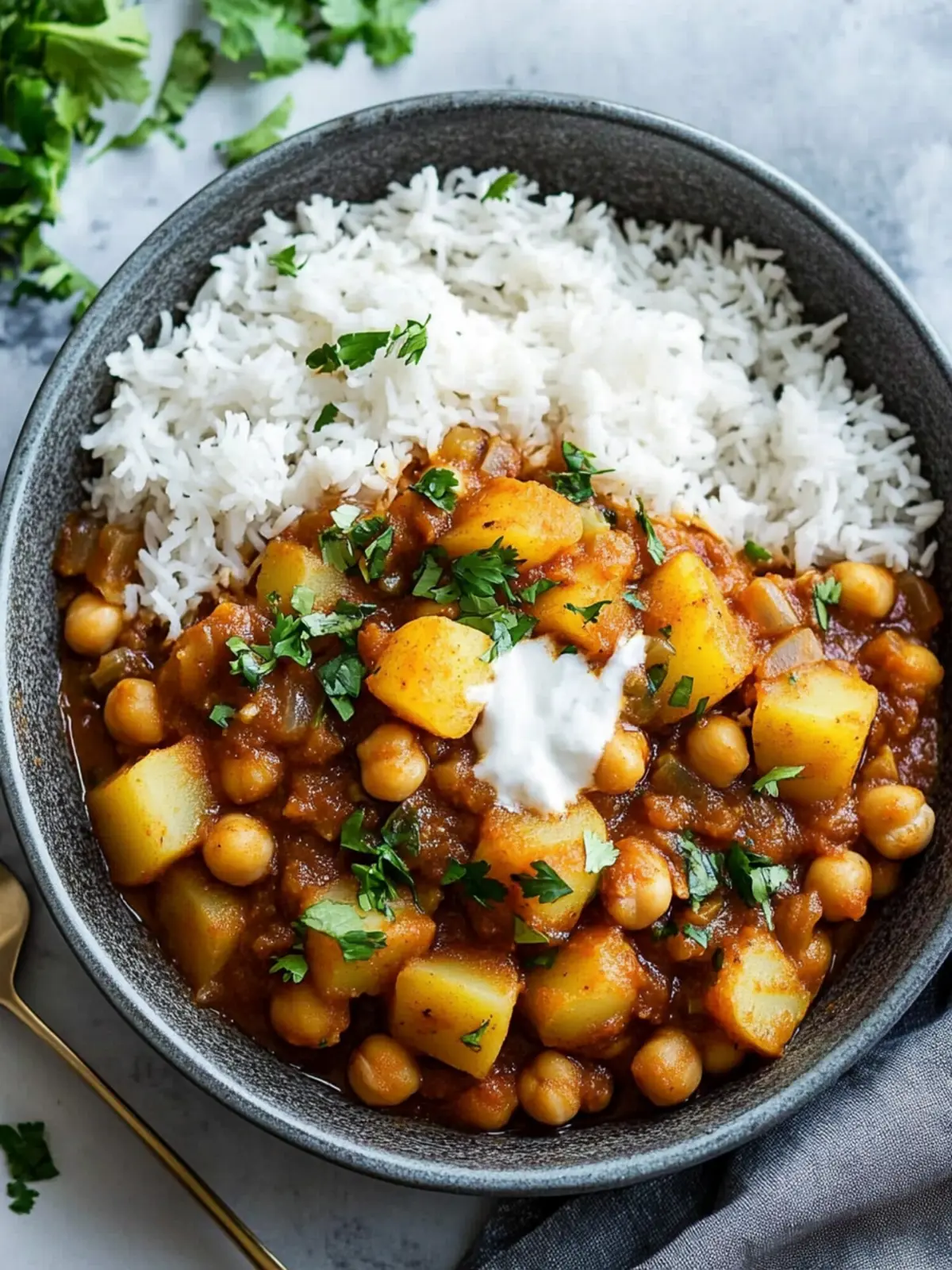 Delicious Chickpea and Potato Curry for Cozy Nights at Home 2 Chickpea and Potato Curry