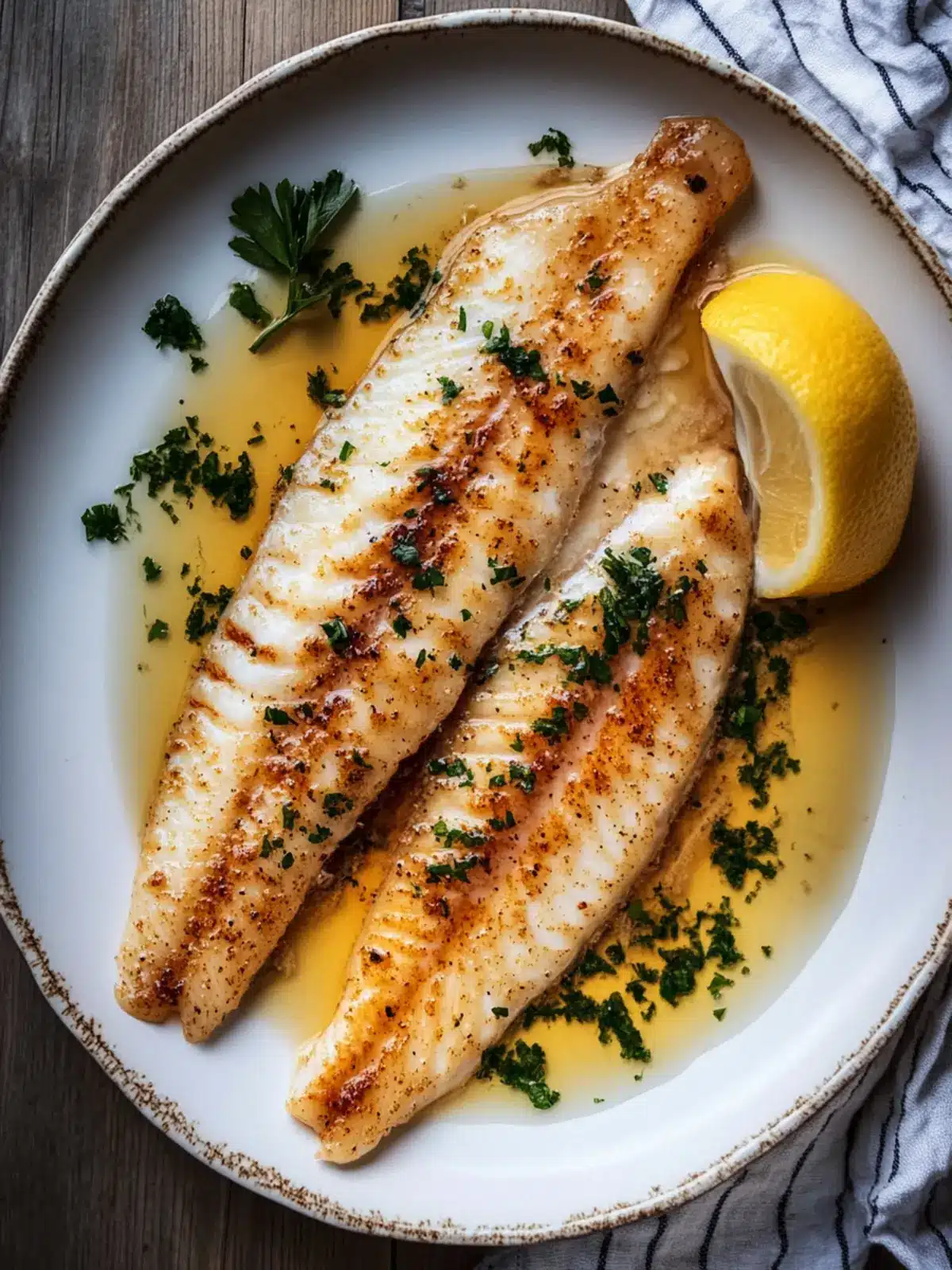 Perfect Flounder Meunière for a Quick Gourmet Dinner 2 Flounder Meunière