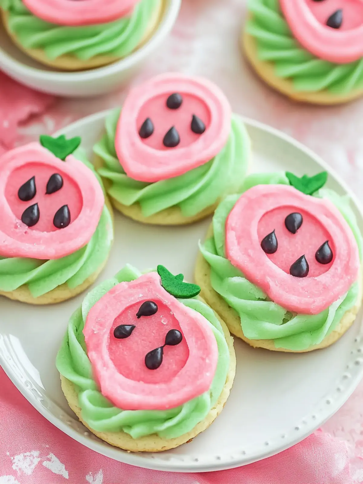 Delightful Watermelon Sugar Cookies for Summer Fun 4 Watermelon Sugar Cookies