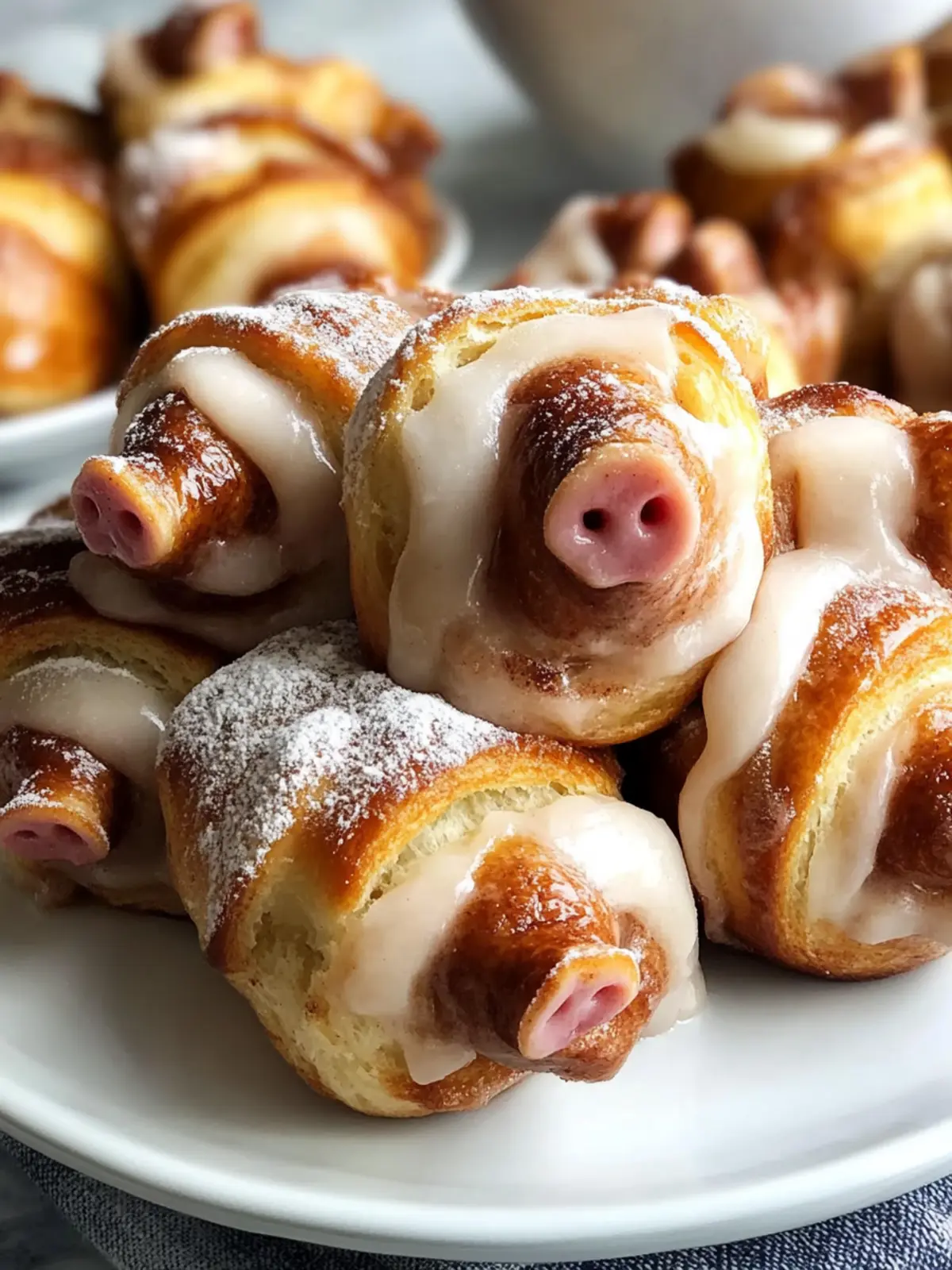 Delicious Breakfast Pigs in Cinnamon Rolls for a Cozy Morning 3 Breakfast Pigs in Cinnamon Rolls