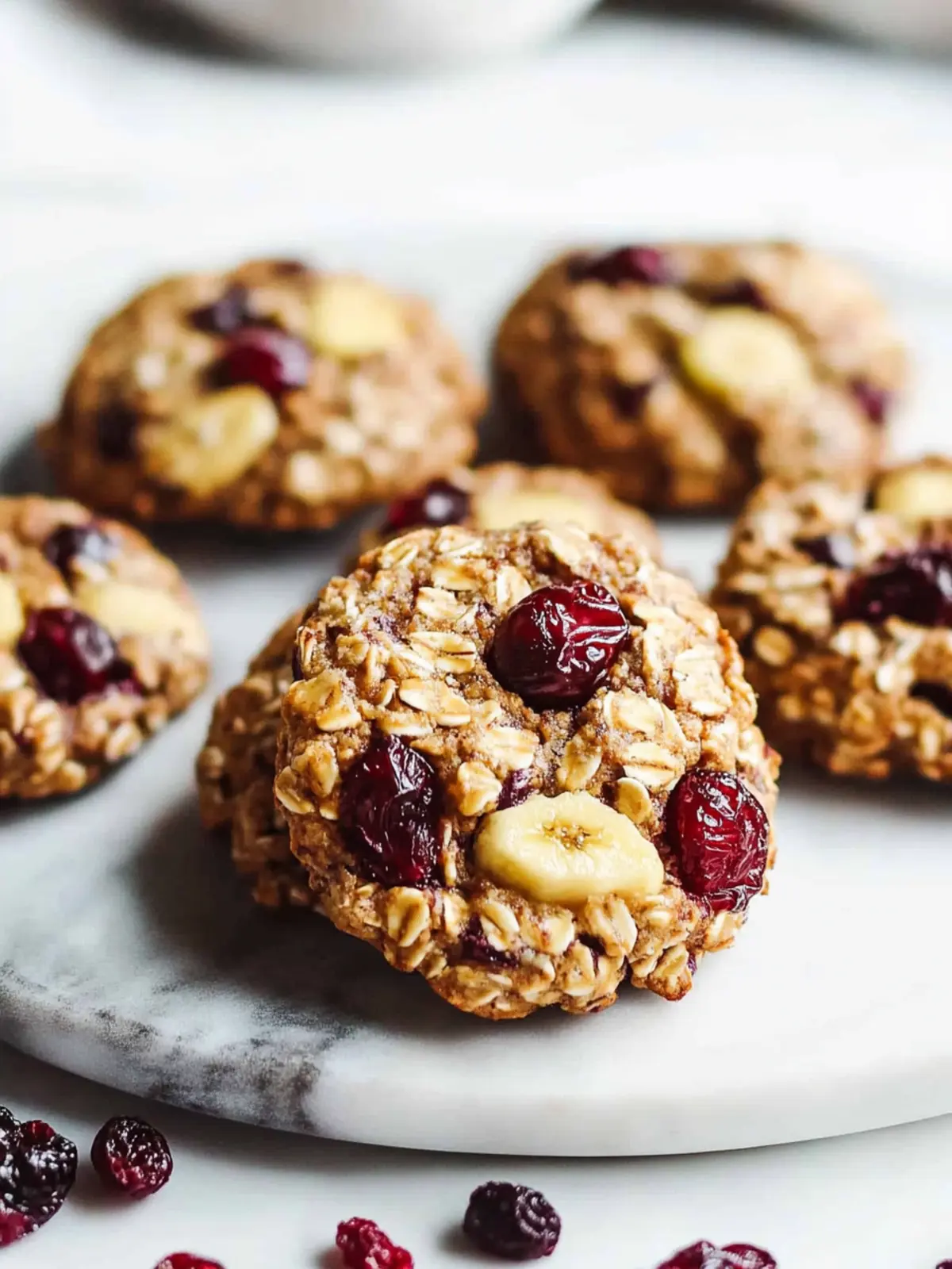 Delicious Banana Cranberry Breakfast Cookies You’ll Crave 2 Banana Cranberry Breakfast Cookies