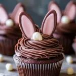 Bunny Ears Chocolate Cupcakes for a Playful Easter Surprise 7 Bunny Ears Chocolate Cupcakes
