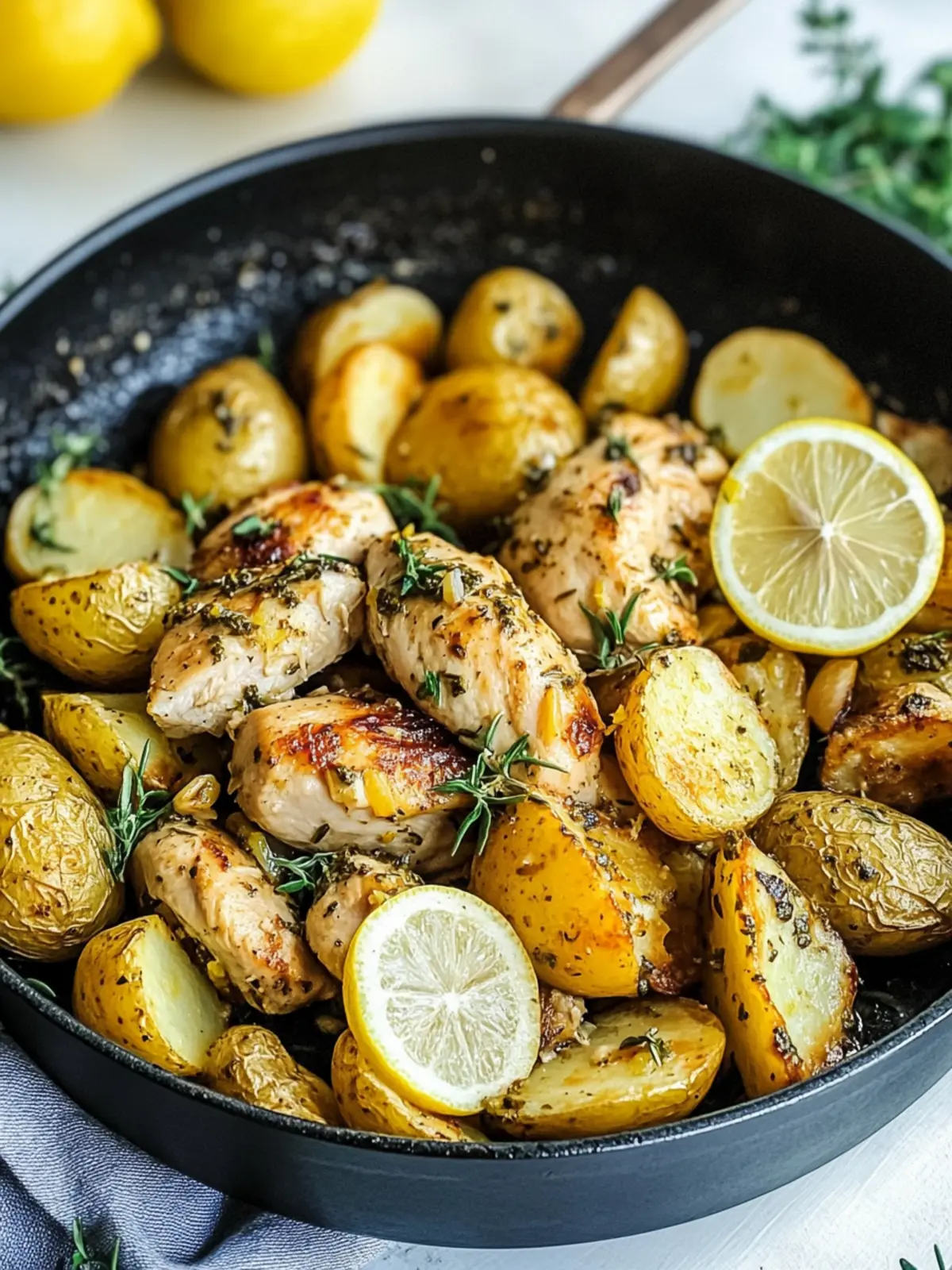 Oregano Lemon Chicken and Potatoes: A Zesty Family Delight 2 Oregano Lemon Chicken and Potatoes