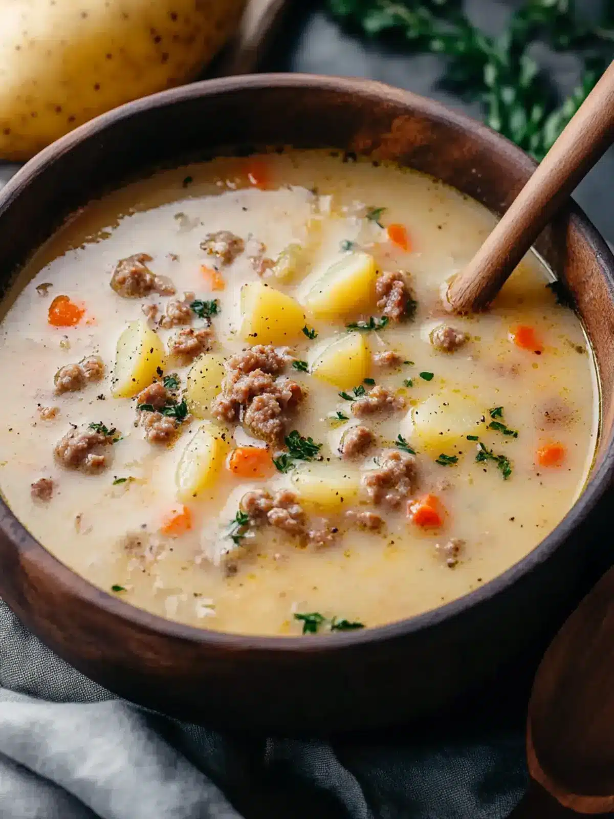 Sausage Potato Soup: Creamy Comfort in Every Spoonful 5 Sausage Potato Soup