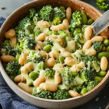 Creamy Broccoli-Cheddar Butter Beans Anyone Can Master 9 Broccoli-Cheddar Butter Beans