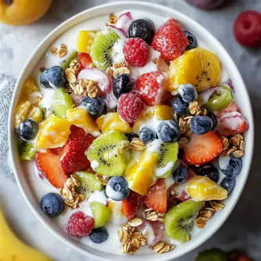 Delicious Breakfast Fruit Salad with Honey Yogurt Dressing 9 Breakfast Fruit Salad with Honey Yogurt Dressing