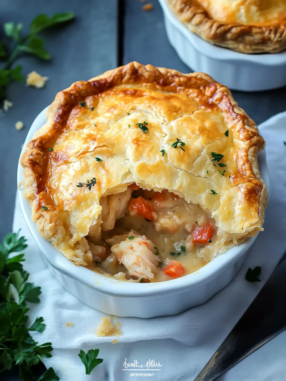 Indulge in Jumbo Lump Crab Pot Pie for Ultimate Comfort 4 Jumbo Lump Crab Pot Pie