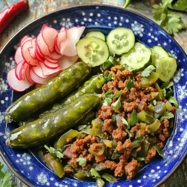 Savor Nopales with Chorizo for a Flavorful Fiesta Night 9 Nopales with Chorizo