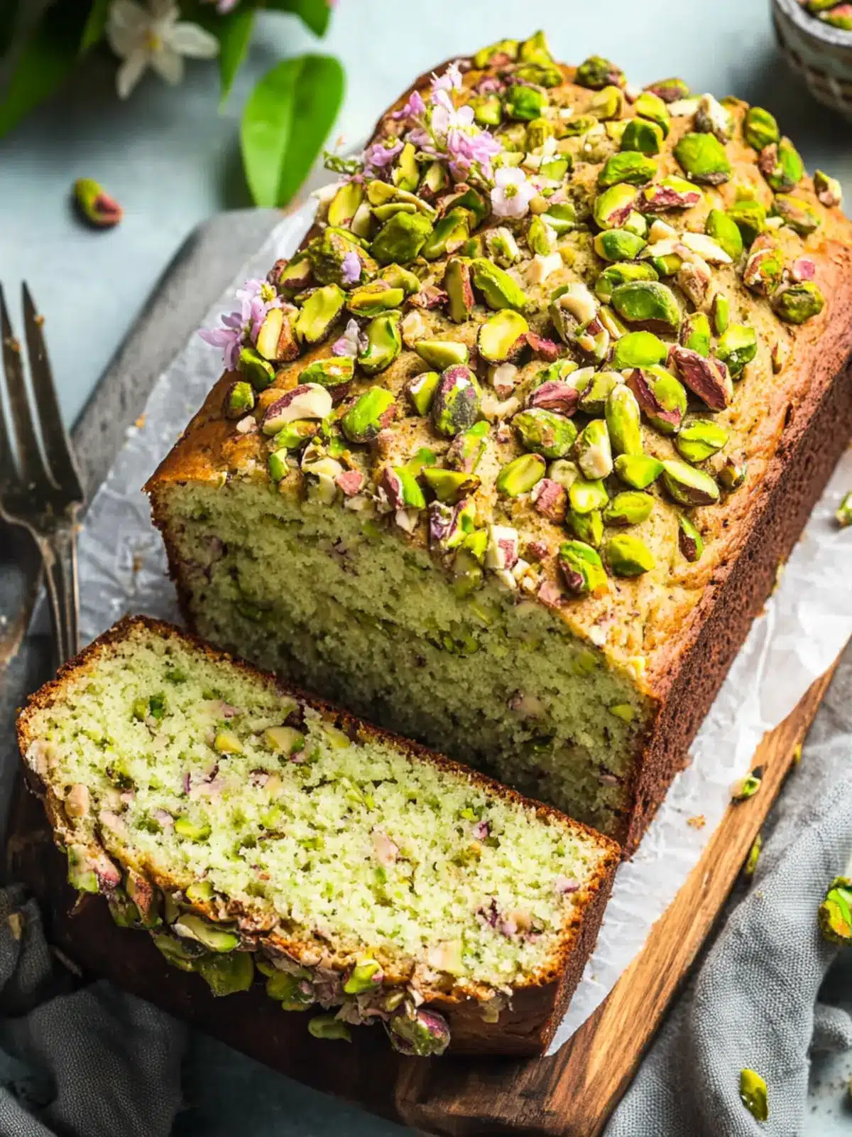 Irresistible Pistachio Nut Bread for Cozy Home Baking 3 Pistachio Nut Bread
