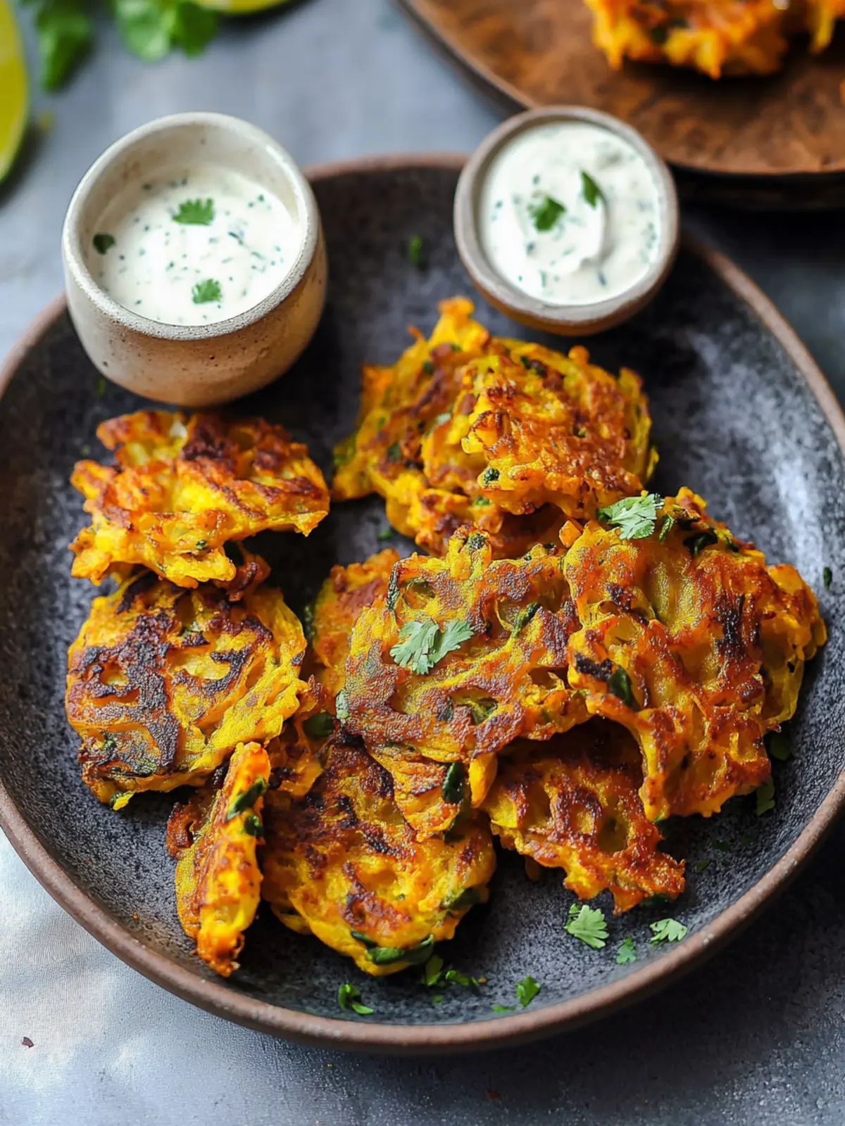Delicious Indian Onion Bhaji: Crispy Bites of Joy! 4 Indian Onion Bhaji