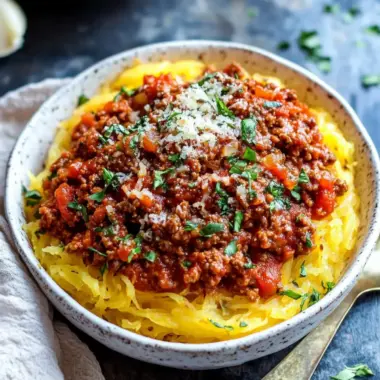 Savor Spaghetti Squash Bolognese: A Healthy Twist on Classic Pasta 9 Spaghetti Squash Bolognese