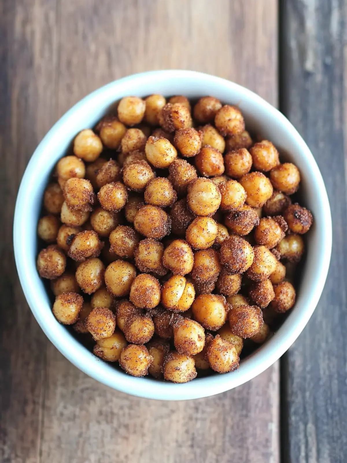 Crispy Cinnamon Roasted Chickpeas for a Guilt-Free Snack 2 Cinnamon Roasted Chickpeas