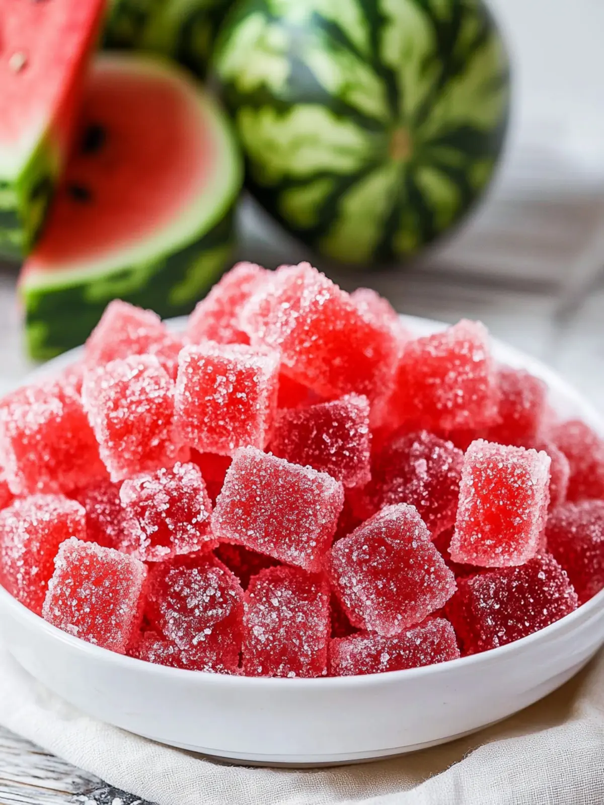 Sweet and Sour Watermelon Gummies for a Refreshing Treat 2 Sweet and Sour Watermelon Gummies
