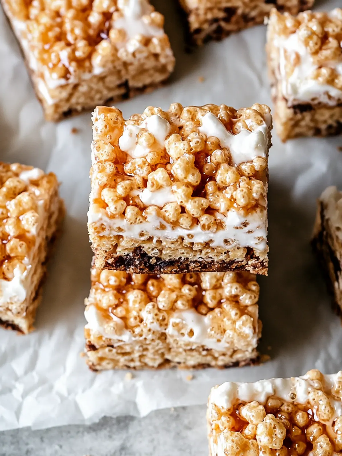 Root Beer Float Rice Krispie Treats You Can't Resist 4 Root Beer Float Rice Krispie Treats