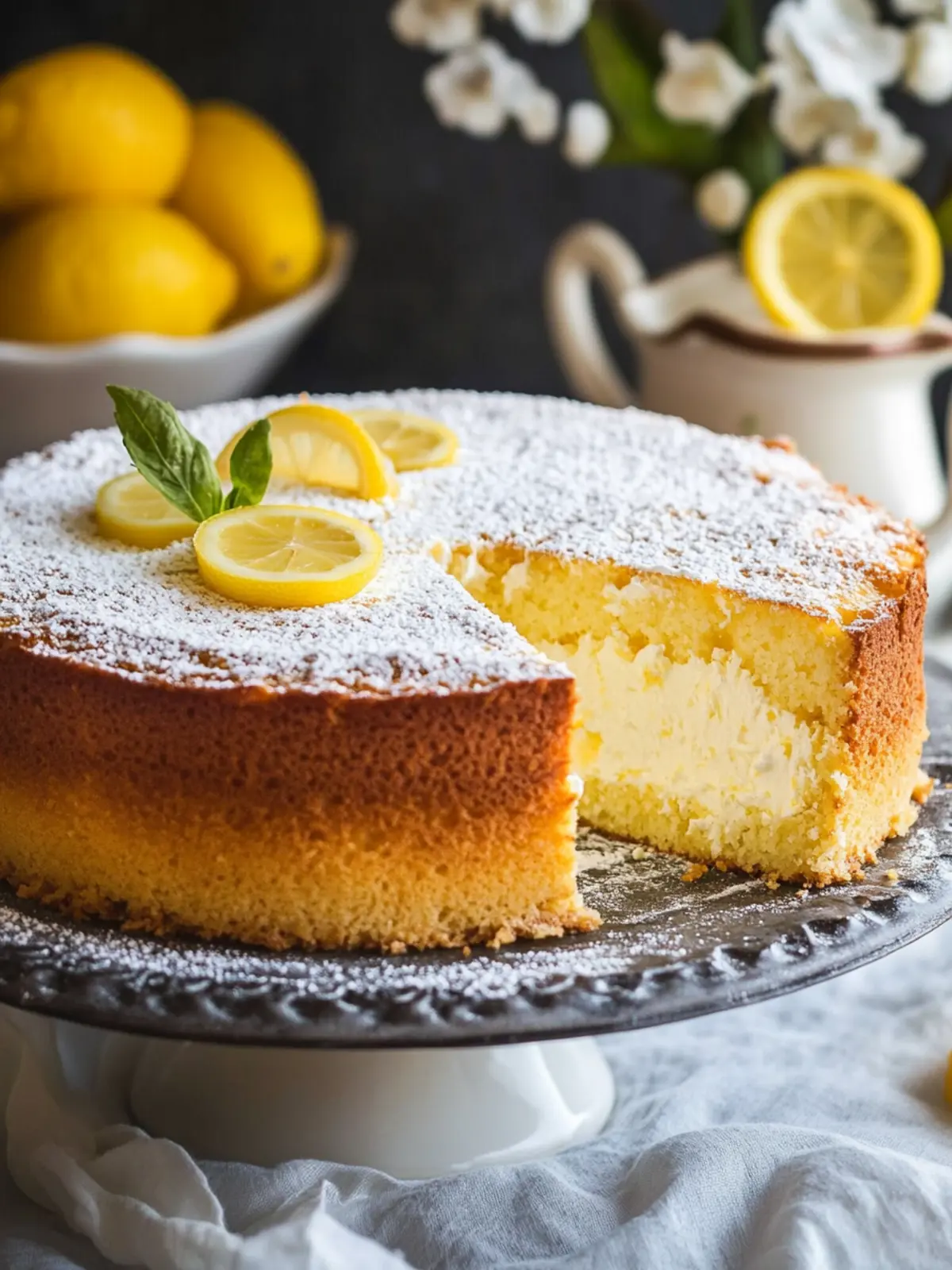 Deliciously Light Italian Lemon Ricotta Cake You’ll Love 5 Italian Lemon Ricotta Cake