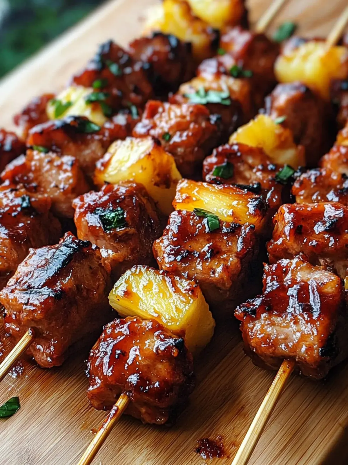 Grill Up Flavorful Pineapple BBQ Pork Skewers Tonight! 5 Pineapple BBQ Pork Skewers