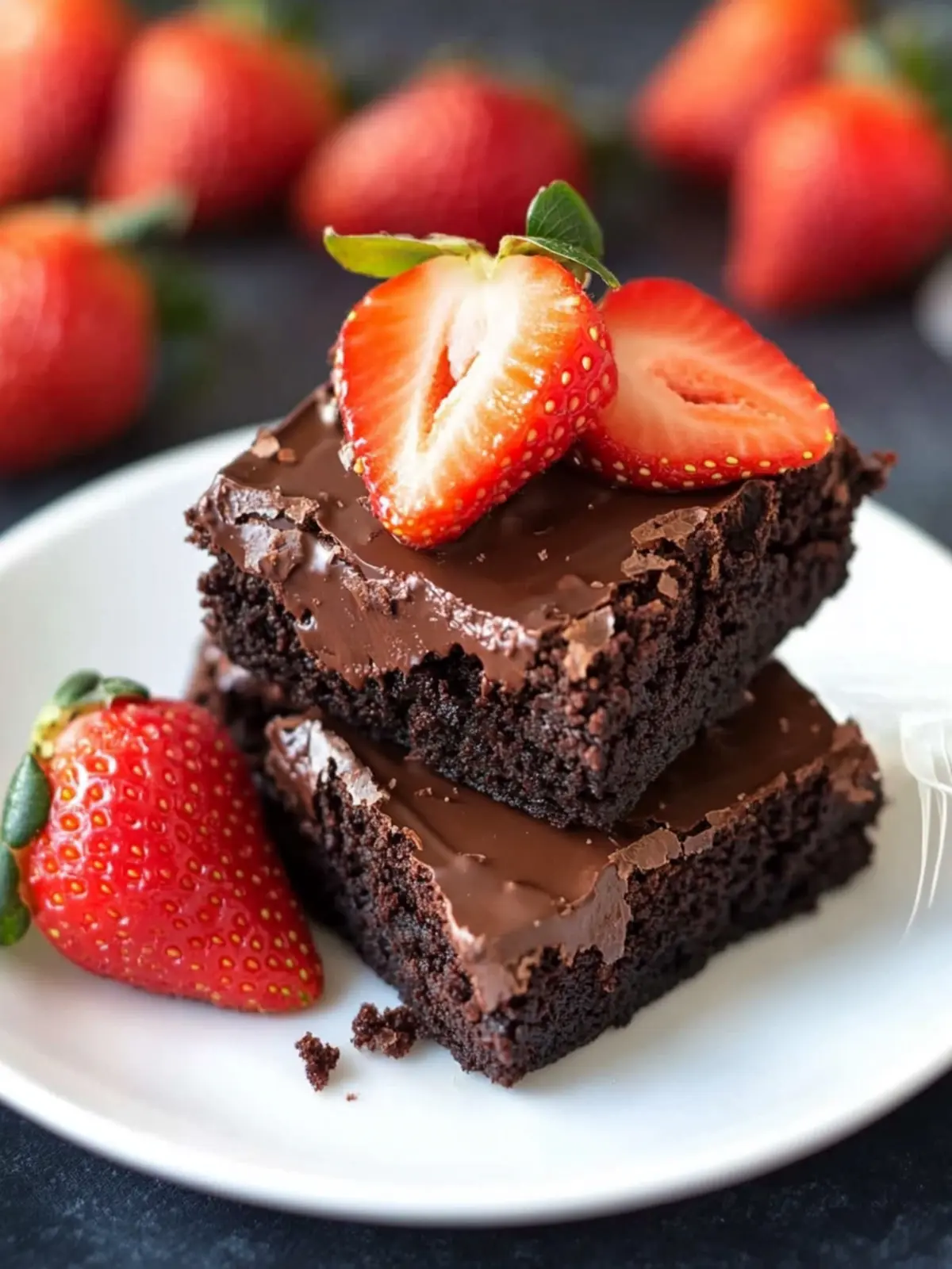 Delicious Chocolate Covered Strawberry Brownies to Indulge In 4 Chocolate Covered Strawberry Brownies