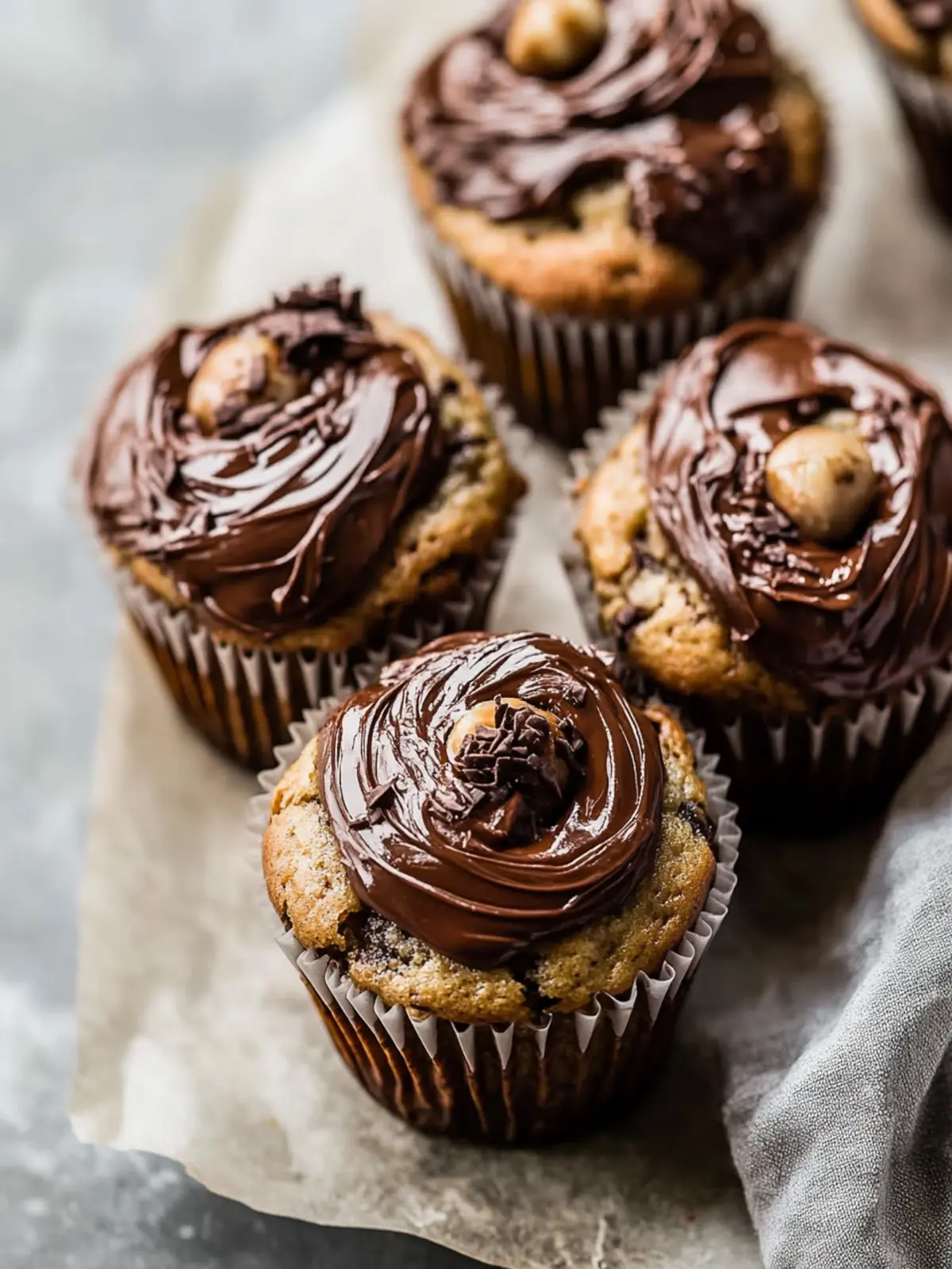 Irresistible Banana Nutella Muffins for Your Sweet Cravings 4 Banana Nutella Muffins