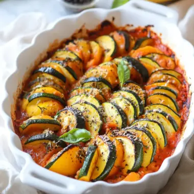 Delicious Baked Squash and Zucchini Ratatouille You’ll Love 10 Baked Squash and Zucchini Ratatouille