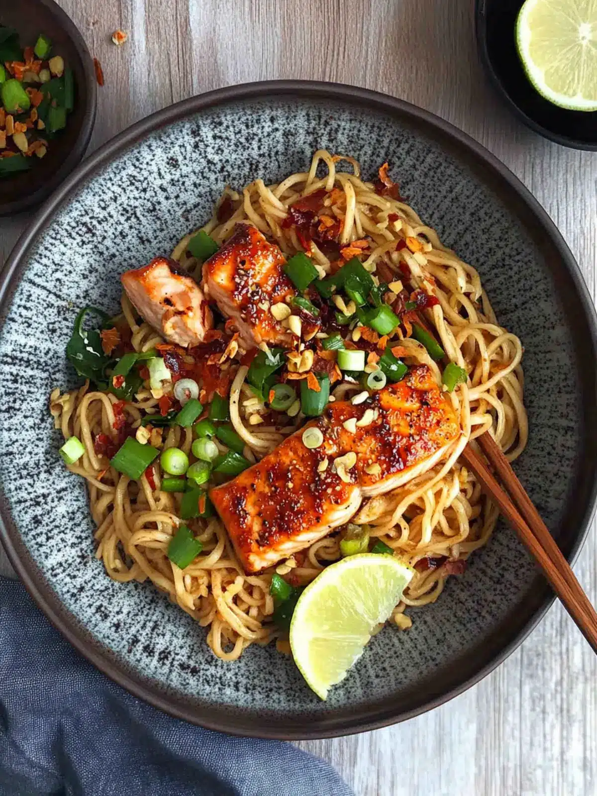 Savor Asian Salmon and Noodles in 40 Minutes Flat 2 Asian Salmon and Noodles