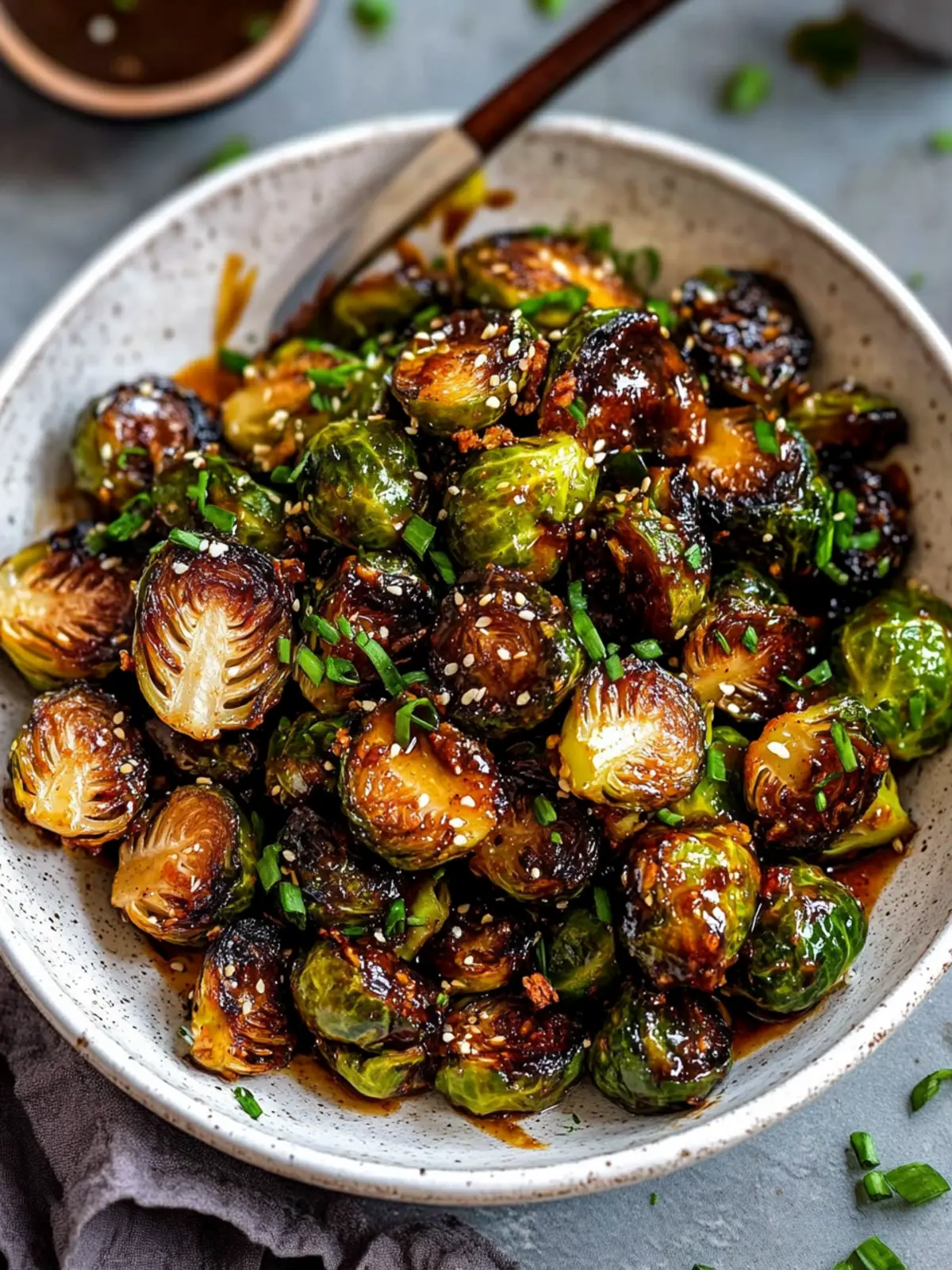 Crispy Asian BBQ Brussels Sprouts to Wow Your Taste Buds 5 Crispy Asian BBQ Brussels Sprouts