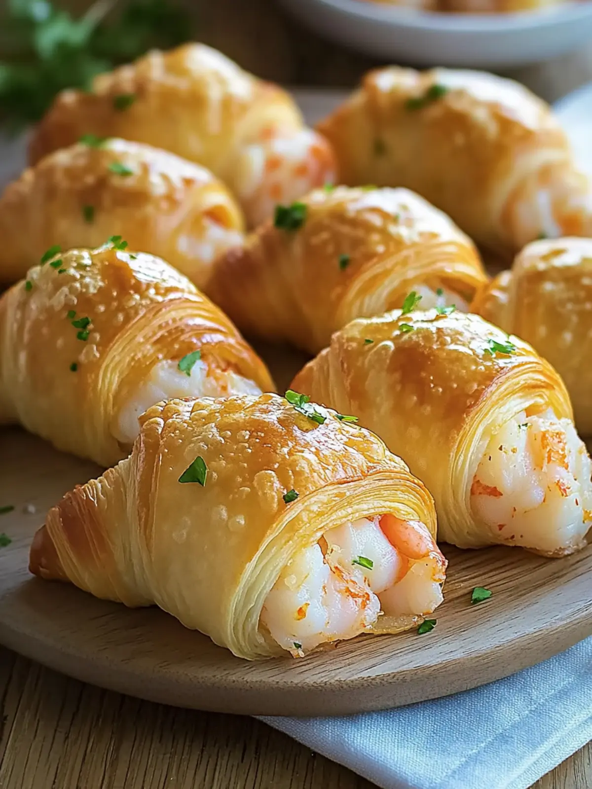 Delicious Shrimp and Crab Stuffed Crescent Bombs to Wow Guests 2 Shrimp and Crab Stuffed Crescent Bombs