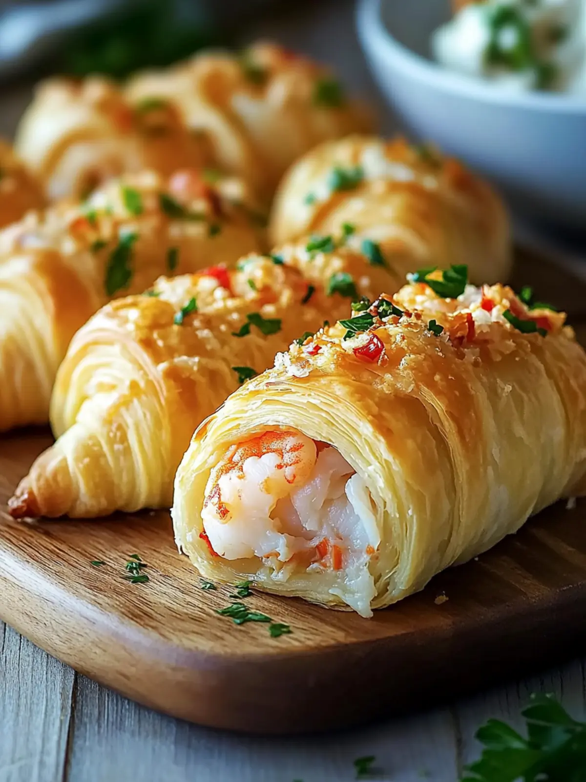 Delicious Shrimp and Crab Stuffed Crescent Bombs to Wow Guests 3 Shrimp and Crab Stuffed Crescent Bombs