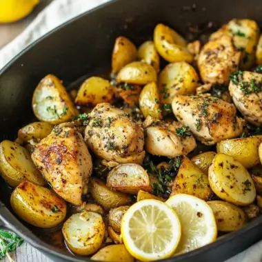 Oregano Lemon Chicken and Potatoes: A Zesty Family Delight 9 Oregano Lemon Chicken and Potatoes